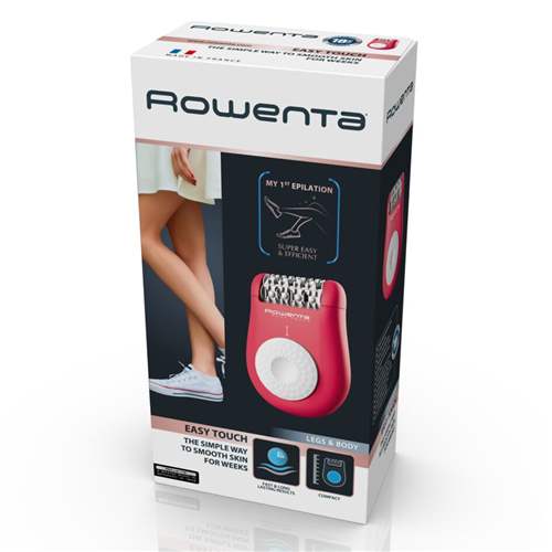 Epilátor Rowenta Easy Touch Pink EP1110F1 - Home & Cook: oficiální e ...